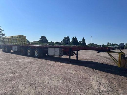 2005 Flat bed B-Train Manac acier.jpeg